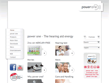 Tablet Screenshot of powerone-batteries.com